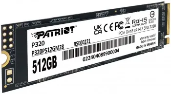 SSD   M.2 2280 512GB P320 P320P512GM28 PATRIOT
