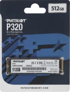 SSD   M.2 2280 512GB P320 P320P512GM28 PATRIOT