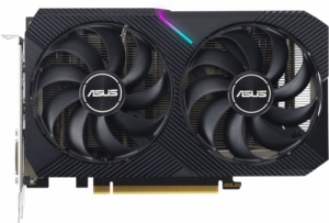 Asus DUAL-RTX3050-O8G-V2 NVIDIA GeForce RTX 3050 8192Mb PCI-E 4.0 128 GDDR6 1822/14000 HD