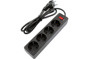   5bites GARDA SP4B-518 4S / 3*0.75MM2 / 1.8M / BLACK