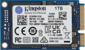   SSD MSATA 1TB KC600 SKC600MS/1024G KINGSTON