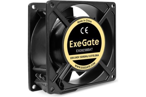  220 AC ExeGate EX09238BAT (92x92x38 , 2-Ball ( ),  