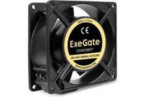  220 AC ExeGate EX09238BAT (92x92x38 , 2-Ball ( ),  