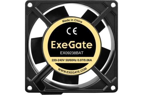  220 AC ExeGate EX09238BAT (92x92x38 , 2-Ball ( ),  