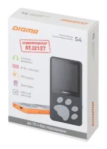  Hi-Fi Flash Digma S4 8Gb //1.8/FM/microSDHC
