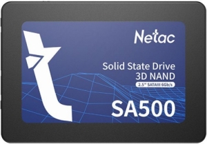  SSD Netac 960Gb SA500 2.5 Series  Retail (SATA3, up to 530/475MBs, 3D