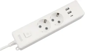   PowerCube, 2 / .,3USB, 3500 , 16, 1.9 , 3*1,0 () PC-4-2M