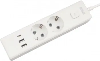   PowerCube, 2 / .,3USB, 3500 , 16, 1.9 , 3*1,0 () PC-4-2M