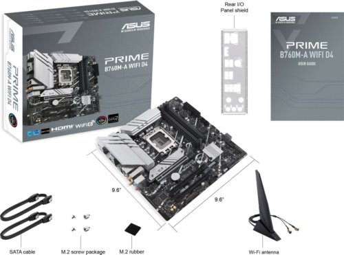  Asus PRIME B760M-A WIFI D4 LGA1700