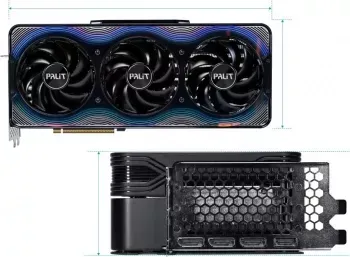  Palit RTX5080 GAMEROCK OC 16GB GDDR7 256bit 3xDP HDMI 3FAN RTL