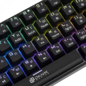   Oklick K713X, USB Multimedia for gamer LED, 