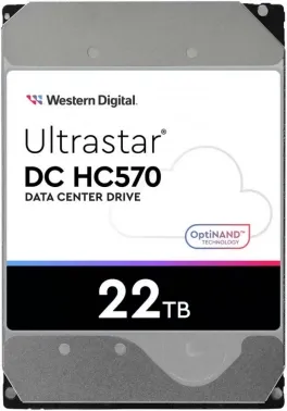   HDD Western Digital Server  Ultrastar DC HC570 WUH722222ALE6L4  22TB 7200rpm SATA-III 5