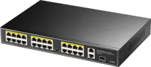  Cudy FS1026PS1 (L2) 24x100/ 2x1/ 1SFP 24PoE 24PoE+ 300W 