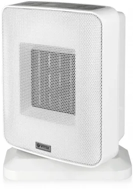 Тепловентилятор Vitek VT-2066 серый, 1500Вт, 20м2, термостат, дисплей