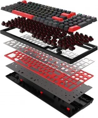  A4Tech Bloody S98   USB for gamer LED (S98 RED)