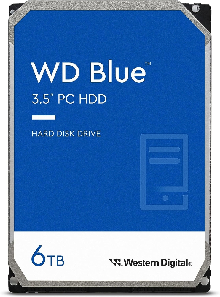   Western Digital SATA 6TB 6GB/S 256MB BLUE WD60EZAX WDC