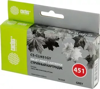   Cactus CS-CLI451GY   Canon MG 6340/5440/IP7240 (9,8ml)