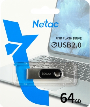   Netac U278 64Gb <NT03U278N-064G-20PN>, USB2.0,  