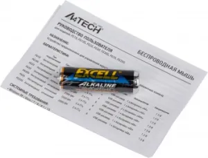  A4Tech Fstyler FG10S /  (2000dpi) silent  USB (4but)