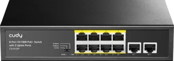  Cudy FS1010P (L2) 10x100/ 8PoE+ 120W 