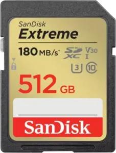   SANDISK SDXC 512GB UHS-1 SDSDXVV-512G-GNCIN