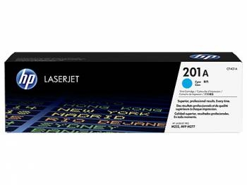Тонер Картридж HP 201A CF401A голубой для HP CLJ Pro M252/M277 (1400стр.)