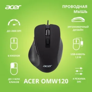  Acer OMW120   (2000dpi) USB (6but)