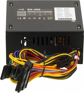   Aerocool SFX 400W SX-400 (24+4+4pin) 80mm fan 3xSATA RTL