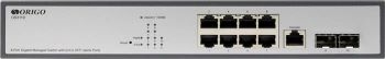  Managed L2 Switch 8x1000Base-T, 2x1000Base-X SFP, RJ45 Console, 19
