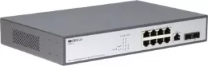  Managed L2 Switch 8x1000Base-T, 2x1000Base-X SFP, RJ45 Console, 19 w/brackets