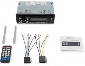  Digma MCP-455 1DIN 4x50 v5.0 USB 2.0 AUX 4 