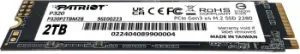SSD   M.2 2280 2TB P320 P320P2TBM28 PATRIOT