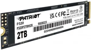 SSD   M.2 2280 2TB P320 P320P2TBM28 PATRIOT