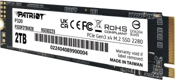 SSD   M.2 2280 2TB P320 P320P2TBM28 PATRIOT