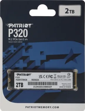 SSD   M.2 2280 2TB P320 P320P2TBM28 PATRIOT