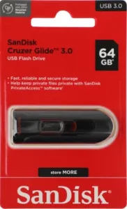   Sandisk 64Gb Cruzer Glide SDCZ600-064G-G35 USB3.0 