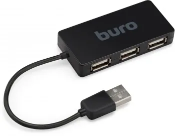  USB 2.0 Buro BU-HUB4-U2.0-Slim 4. 