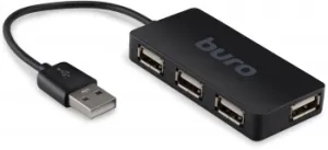  USB 2.0 Buro BU-HUB4-U2.0-Slim 4. 
