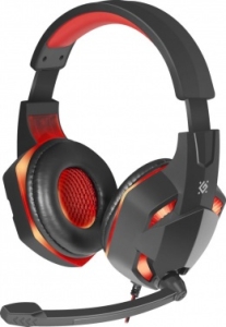  DEFENDER WARHEAD G-370 BLACK/RED 64037