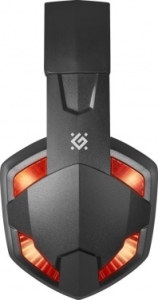  DEFENDER WARHEAD G-370 BLACK/RED 64037