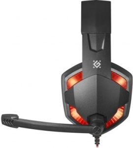  DEFENDER WARHEAD G-370 BLACK/RED 64037