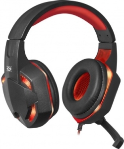  DEFENDER WARHEAD G-370 BLACK/RED 64037