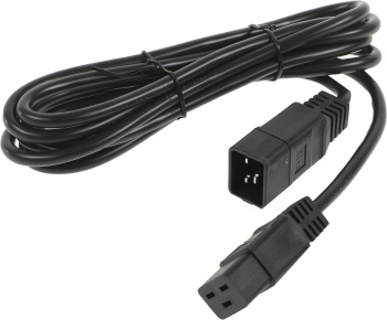  Hyperline PWC-IEC19-IEC20-3.0-BK   IEC 320 C19 - IEC 320 C20 (3x1.5), 3 