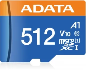   MICRO SDXC 512GB AUSDX512GUICL10A1-RA1 ADATA
