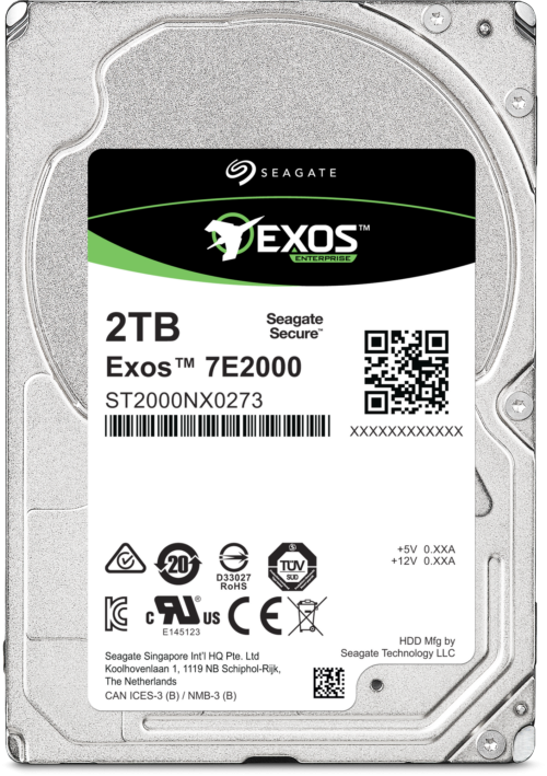  SEAGATE Original SAS 3.0 2Tb ST2000NX0273 Enterprise Capacity (7200rpm) 128Mb 2.5