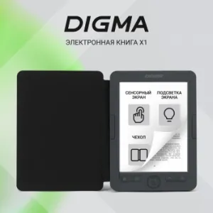   Digma X1 6 E-Ink 1024x758 Touch Screen 600MHz/4Gb/microSDHC/  