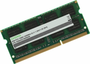   Digma 4Gb DDR3 1600MHz DGMAS31600004D RTL PC3-12800 CL11 SO-DIMM 204-pin 1.5 dua