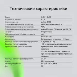   Digma DiVoice RV50 8Gb 