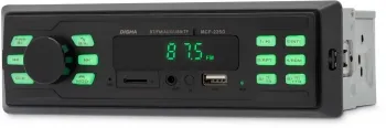  Digma MCP-225G 1DIN 4x45 v5.0 AUX 2