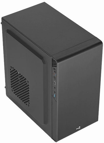  Aerocool CS-106-S-BK-v1    mATX 1x120mm 1xUSB2.0 1xUSB3.0 audio